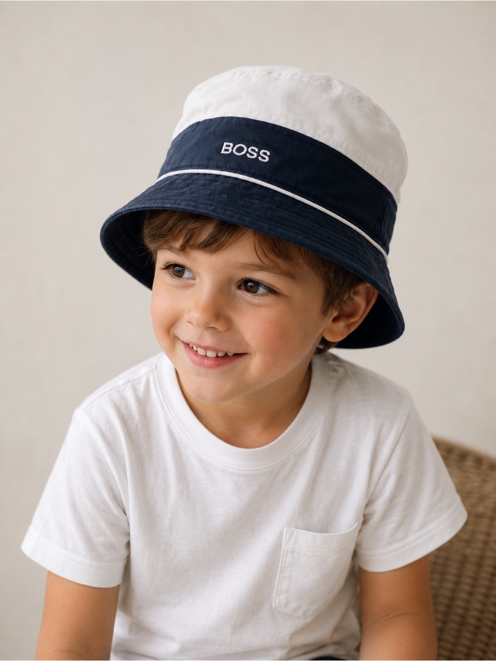 Kids Hugo Boss Bucket Hat